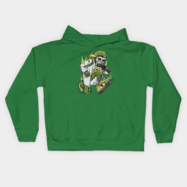 Dr. MF Doom Kids Hoodie by Thomcat23